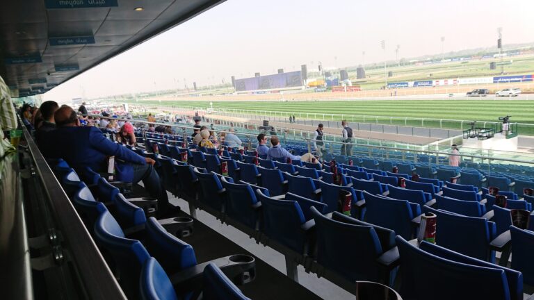 The top thoroughbred horse racing tracks in North America ranked by handle.