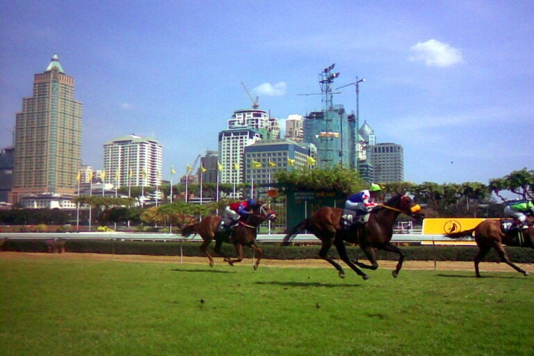 Horse racing tracks around the world rated by category/quality.