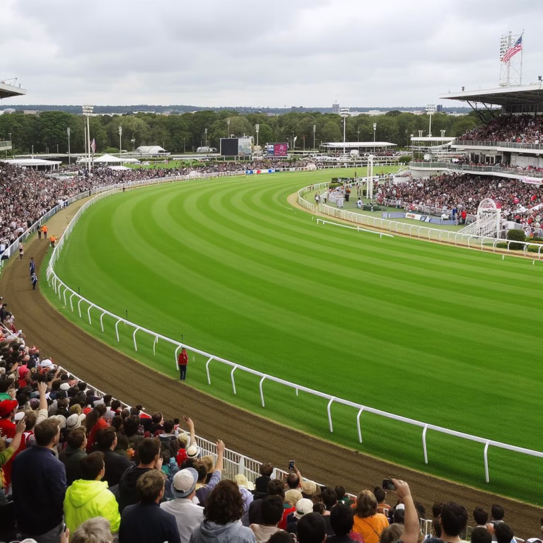 Table of furlongs, feet, yards, and miles conversions.
