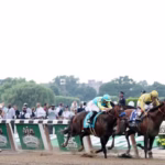 Belmont at the Big A race