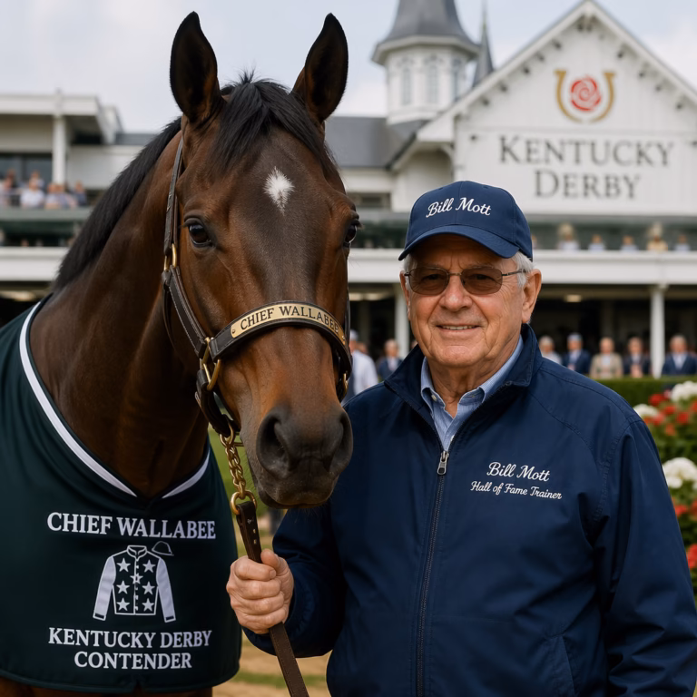 Bill Mott Looks to Make It Back-to-Back with Derby Sleeper Chief Wallabee