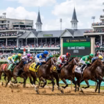 Horses racing in the Blame Stakes at Churchill Downs
